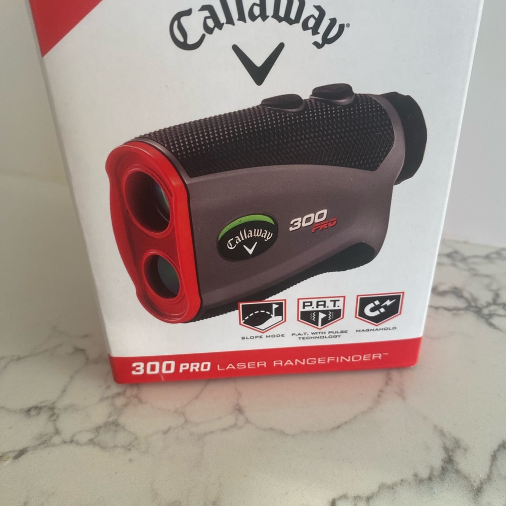Callaway 300 Pro Laser Rangefinder - Red and Black